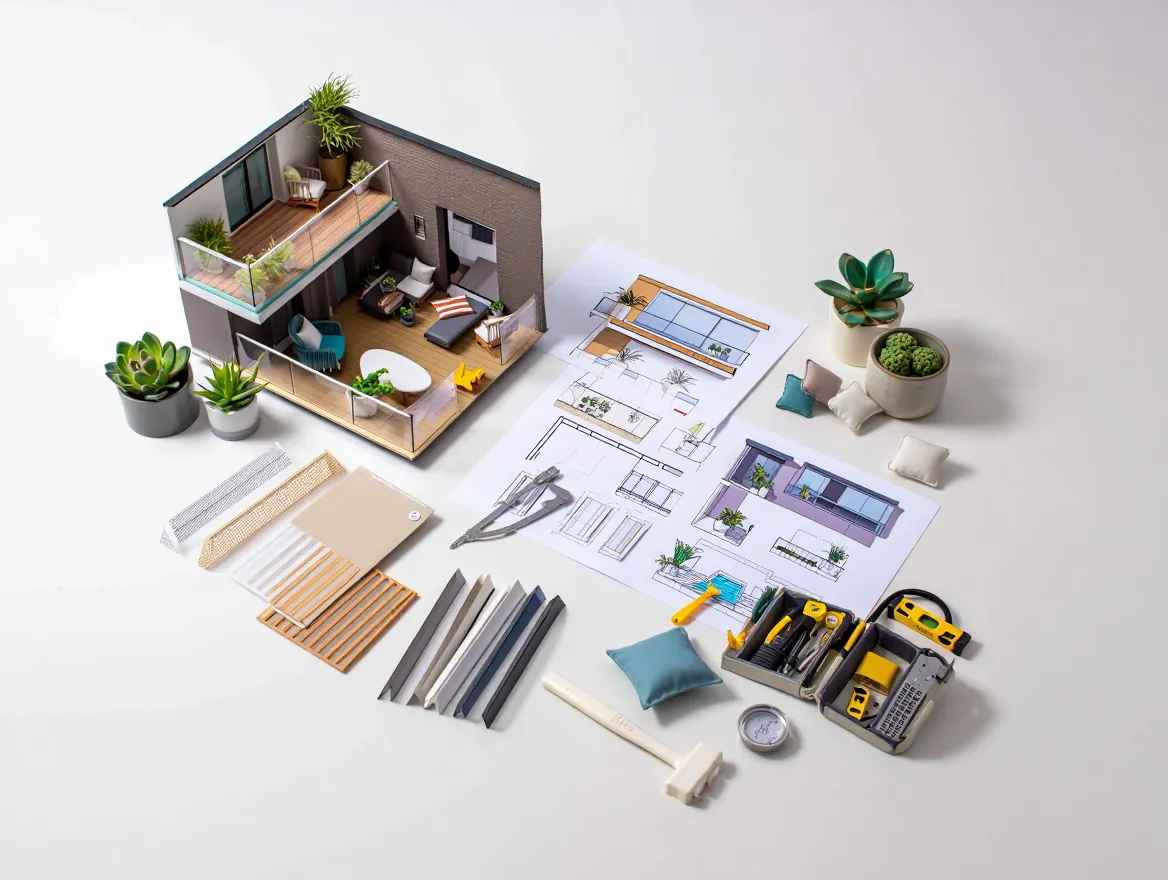 Startpakke for balkongdesign